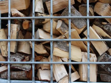 Logs in cubic meters