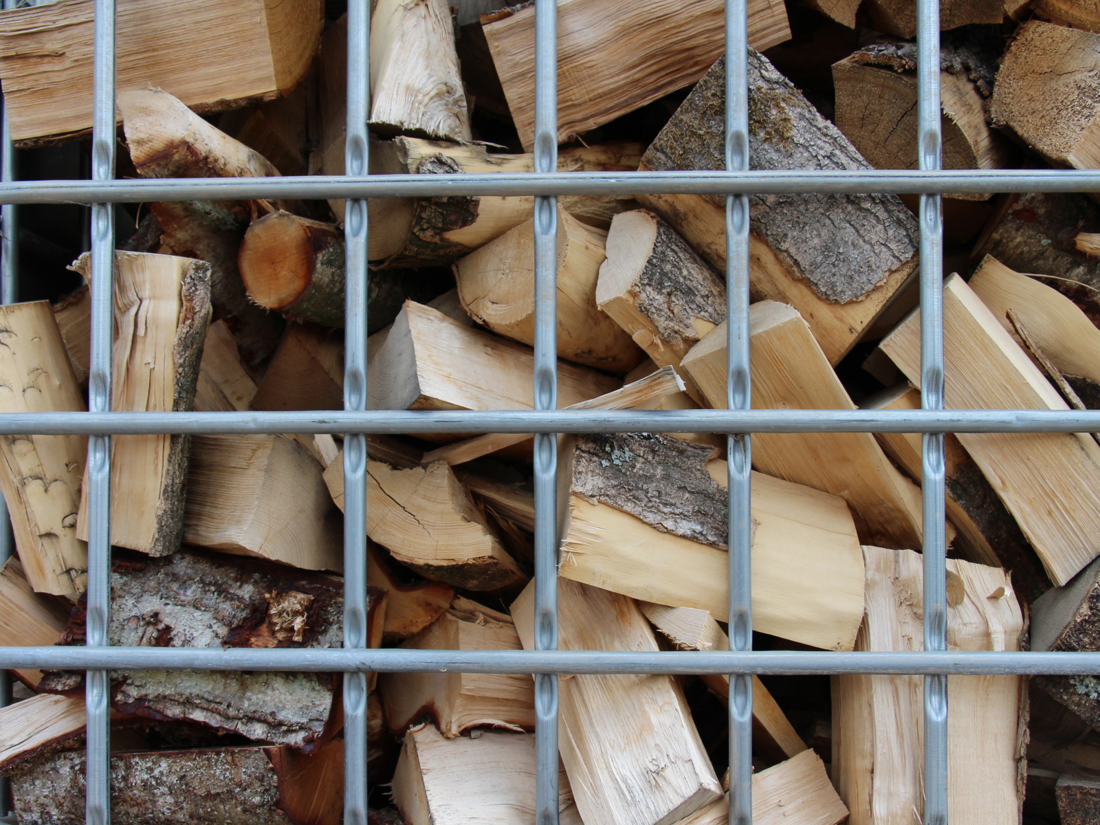 Firewood in cubic meters